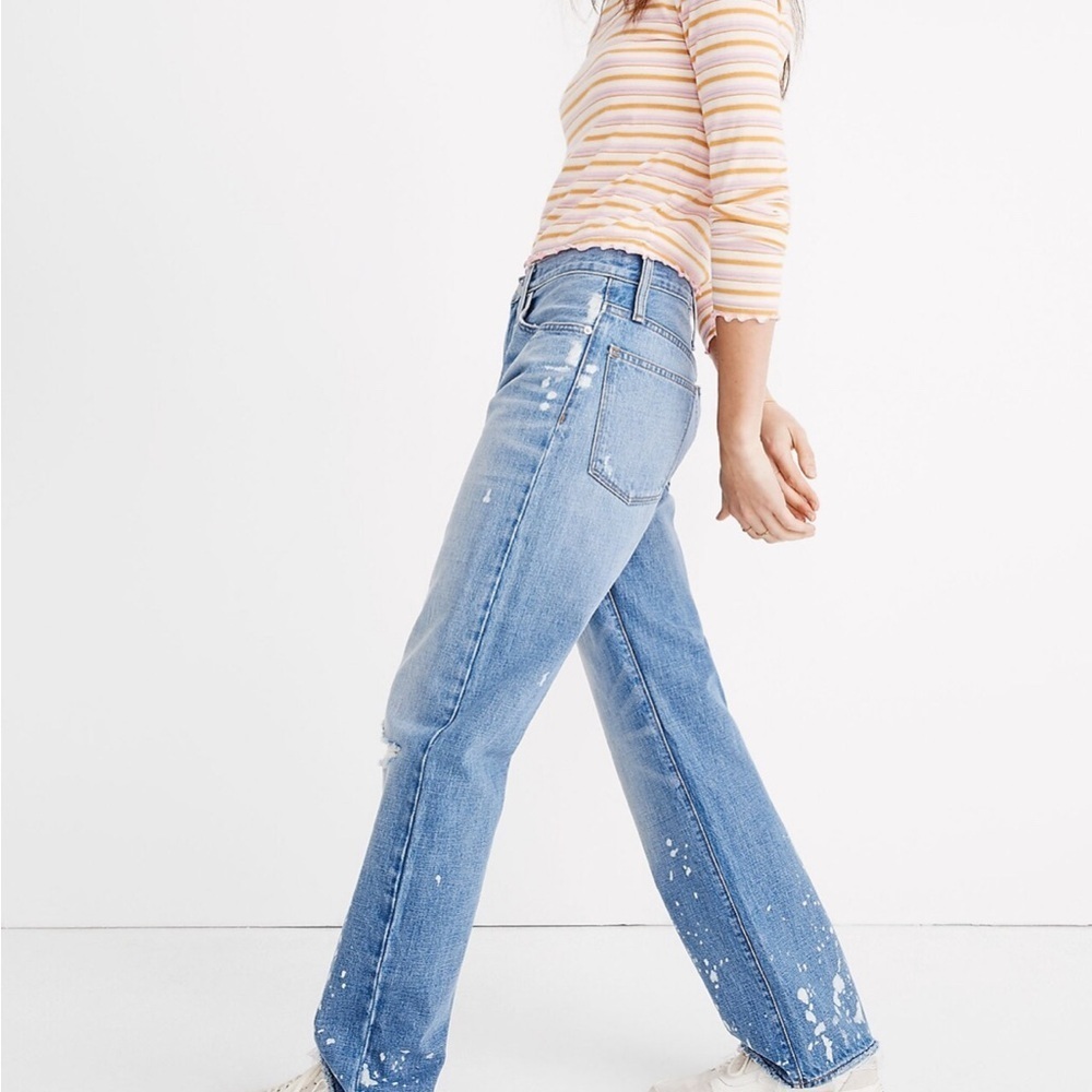 Madewell‎ The Dadjean: Bleached Edition
